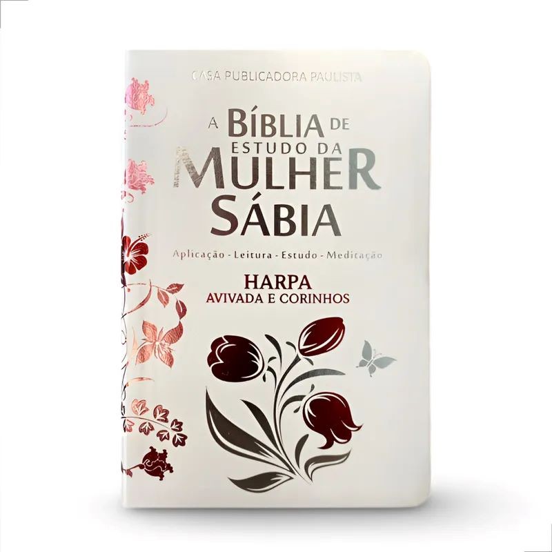 Bíblia de Estudo da Mulher Sábia | Tulipa Branca